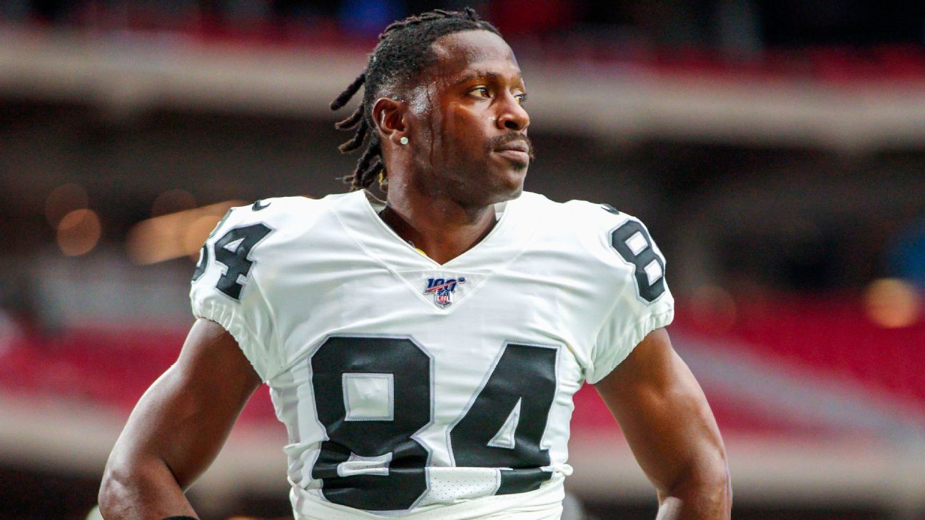 Raiders release Antonio Brown, who signs with Patriots - Los