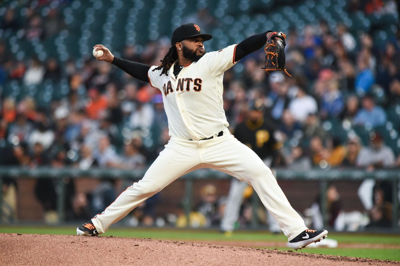 Giants' Johnny Cueto signing leaves Dodgers lagging in NL West arms race -  Los Angeles Times