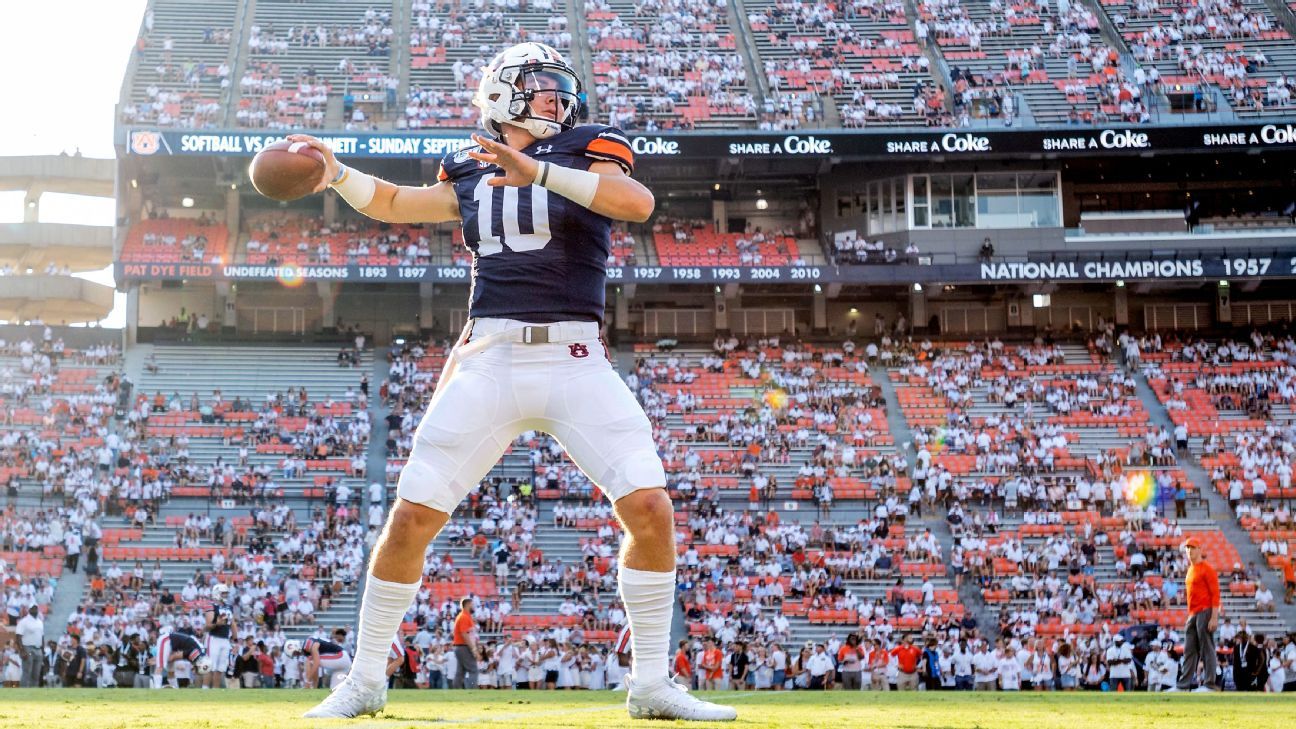 Why Bo Nix was born to play QB for Auburn - ESPN