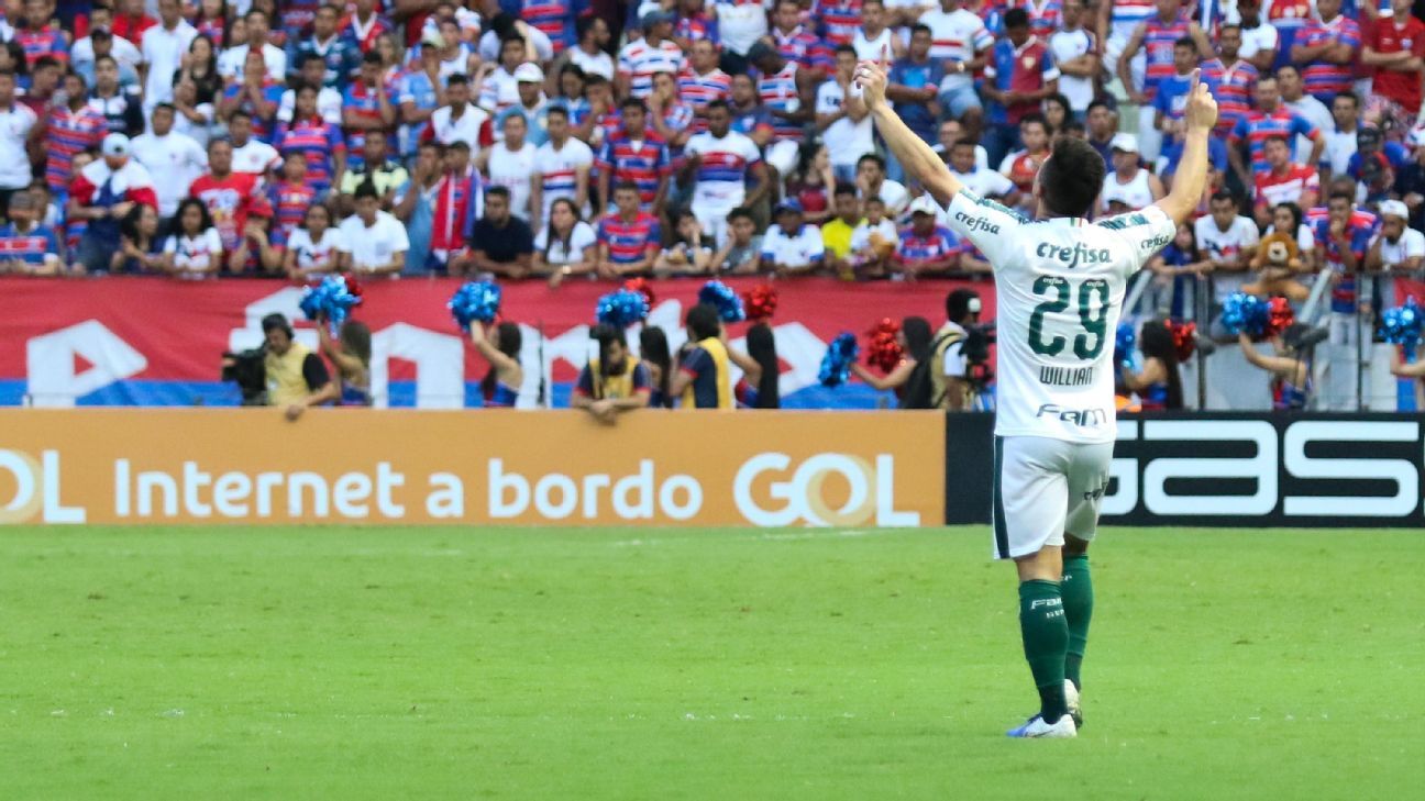 Palmeiras vence Fortaleza, segue 100% com Mano e não deixa ...