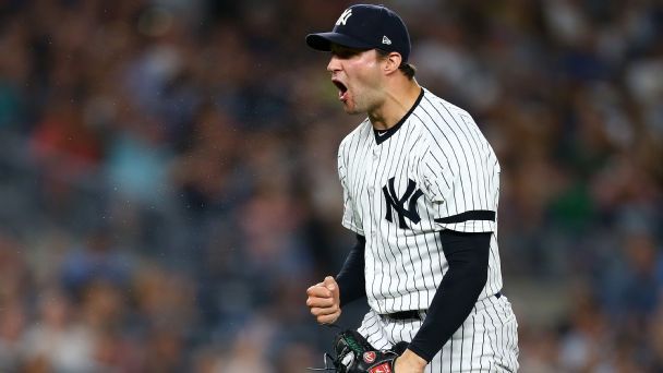 Yankees' Tommy Kahnle officially shut down for season