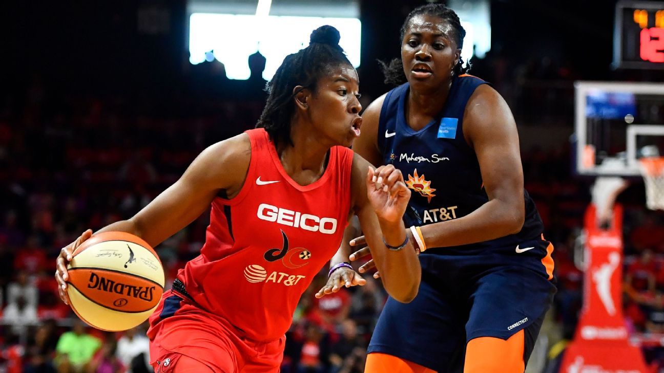 Ariel Atkins sparks Mystics to Game 1 win in WNBA Finals - ESPN