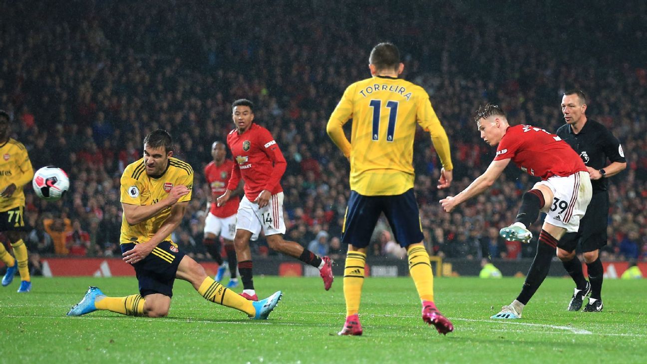 Manchester United vs. Arsenal - Football Match Report - September 30