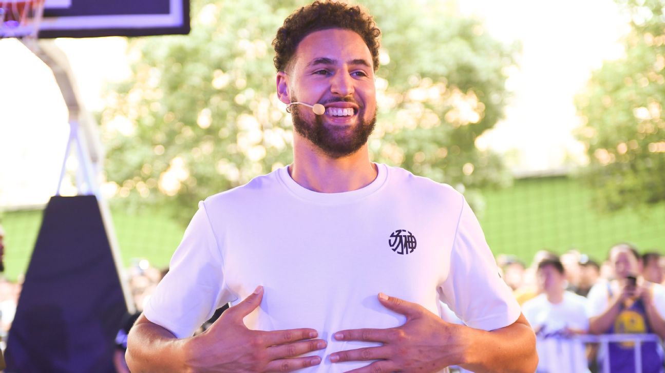 Klay Thompson brinca e inicia campanha para indicação ao Oscar após