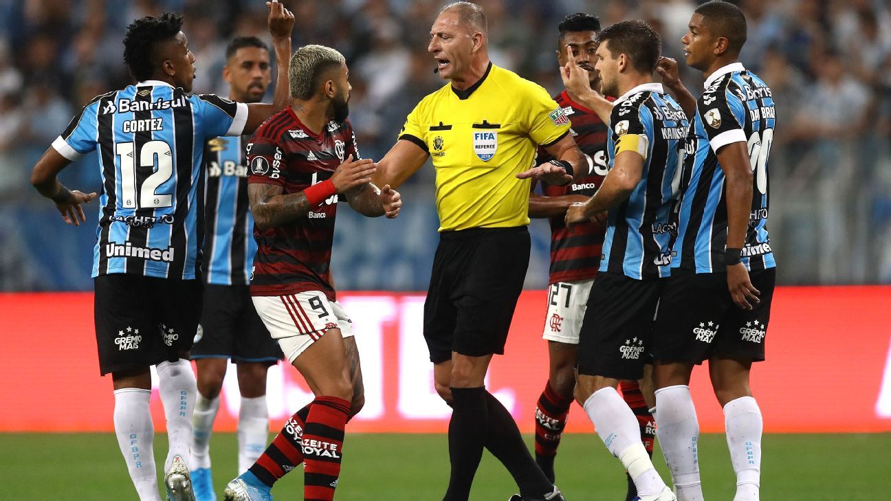 Flamengo Tem 3 Gols Anulados Gremio Busca Empate E Semifinal Da Libertadores Fica Totalmente Aberta