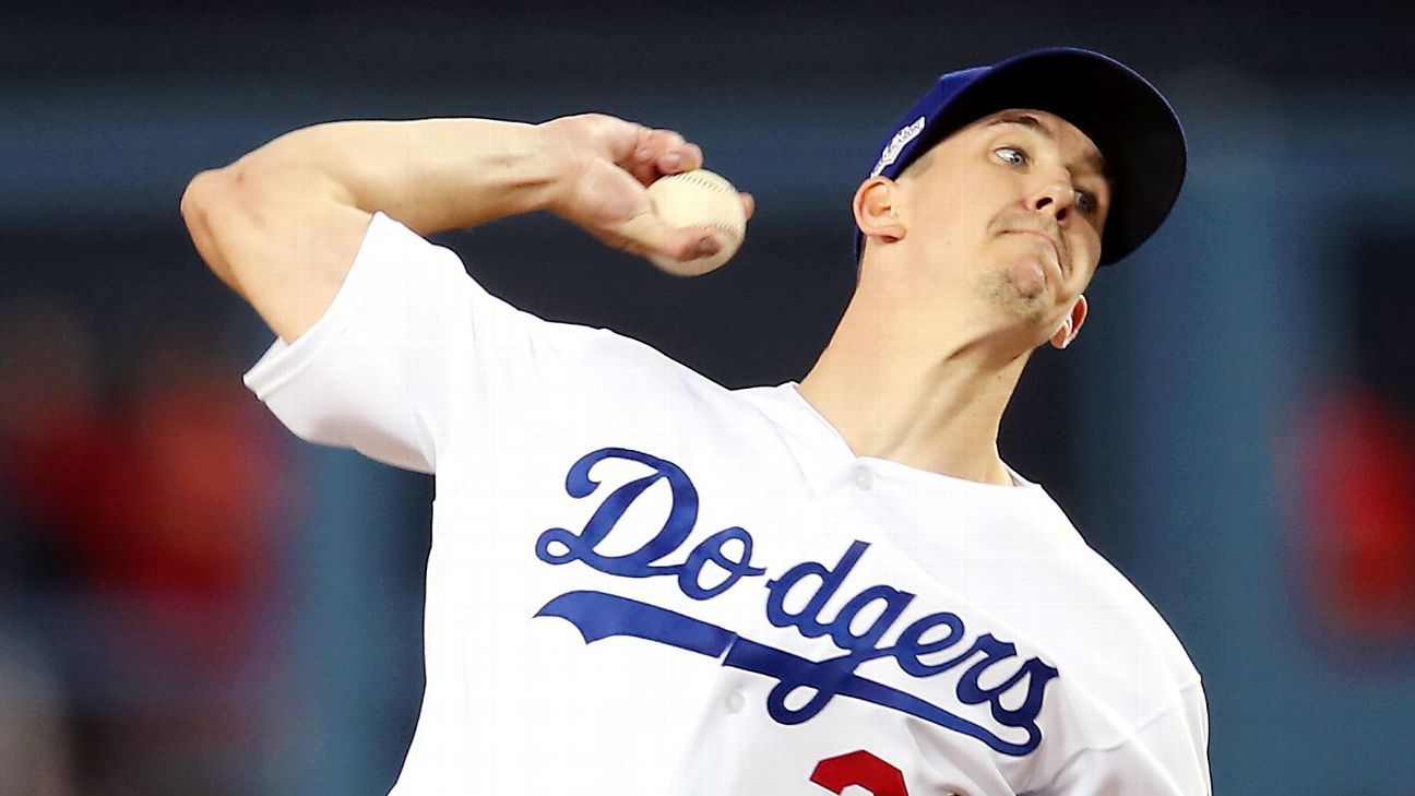 Walker Buehler Baseball Edit Dodgers - Walker Buehler - T-Shirt