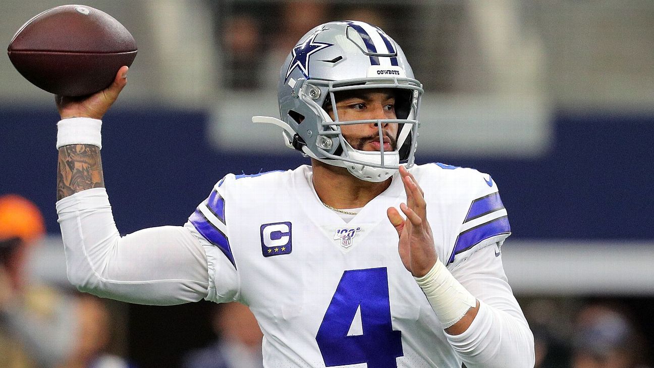 Cowboys' Dak Prescott 'guarantees' fewer interceptions this season - ESPN