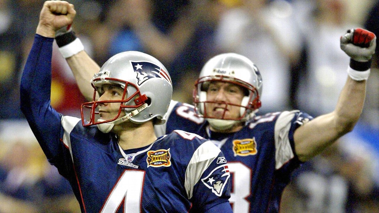 Adam Vinatieri's top Patriots moments, including 3 Super Bowls