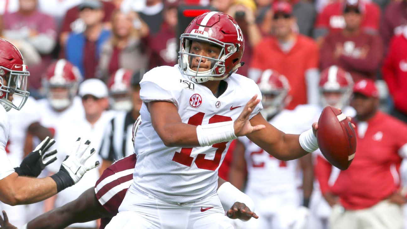 Alabama's Tua Tagovailoa focuses on proving himself as better leader