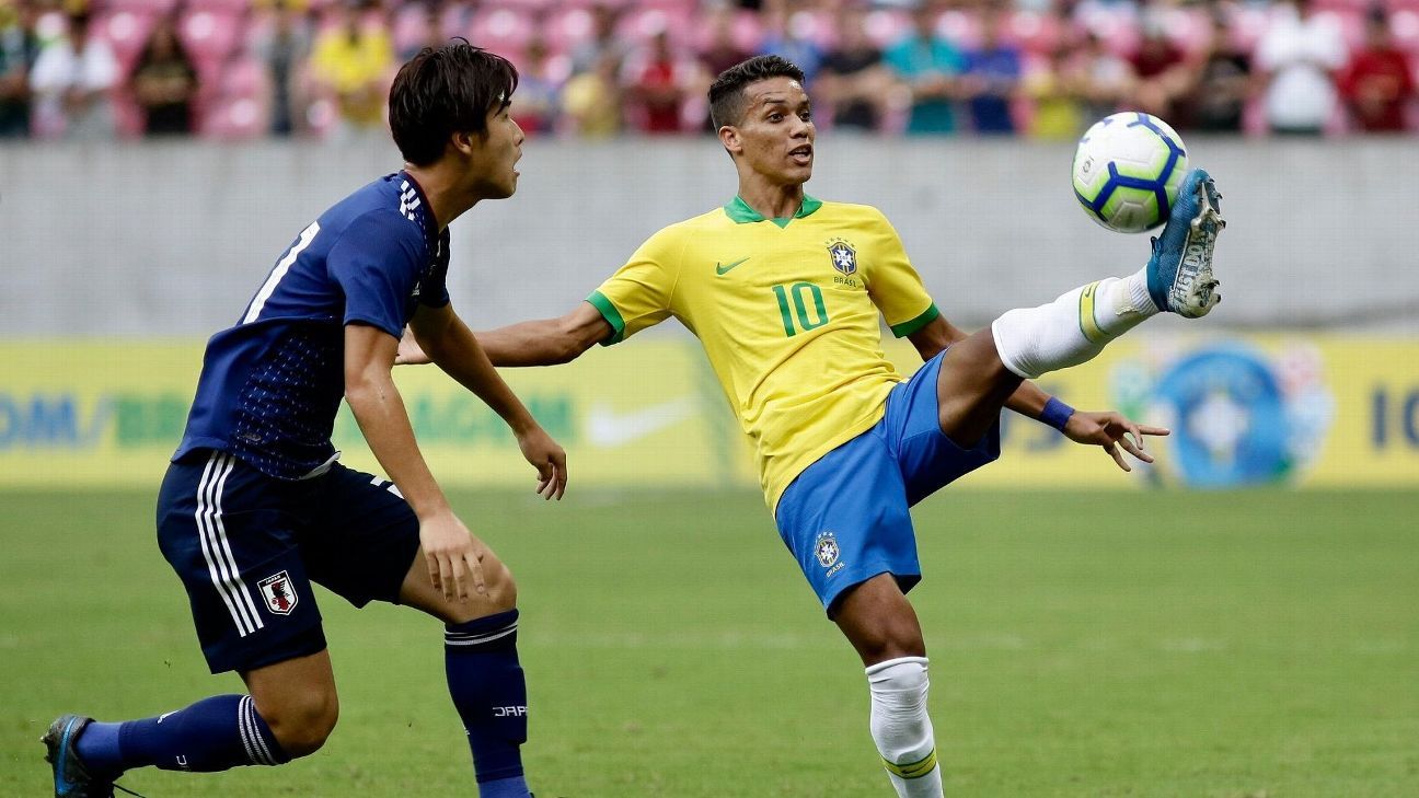 Seleção olímpica do Brasil leva três gols de fora da área ...