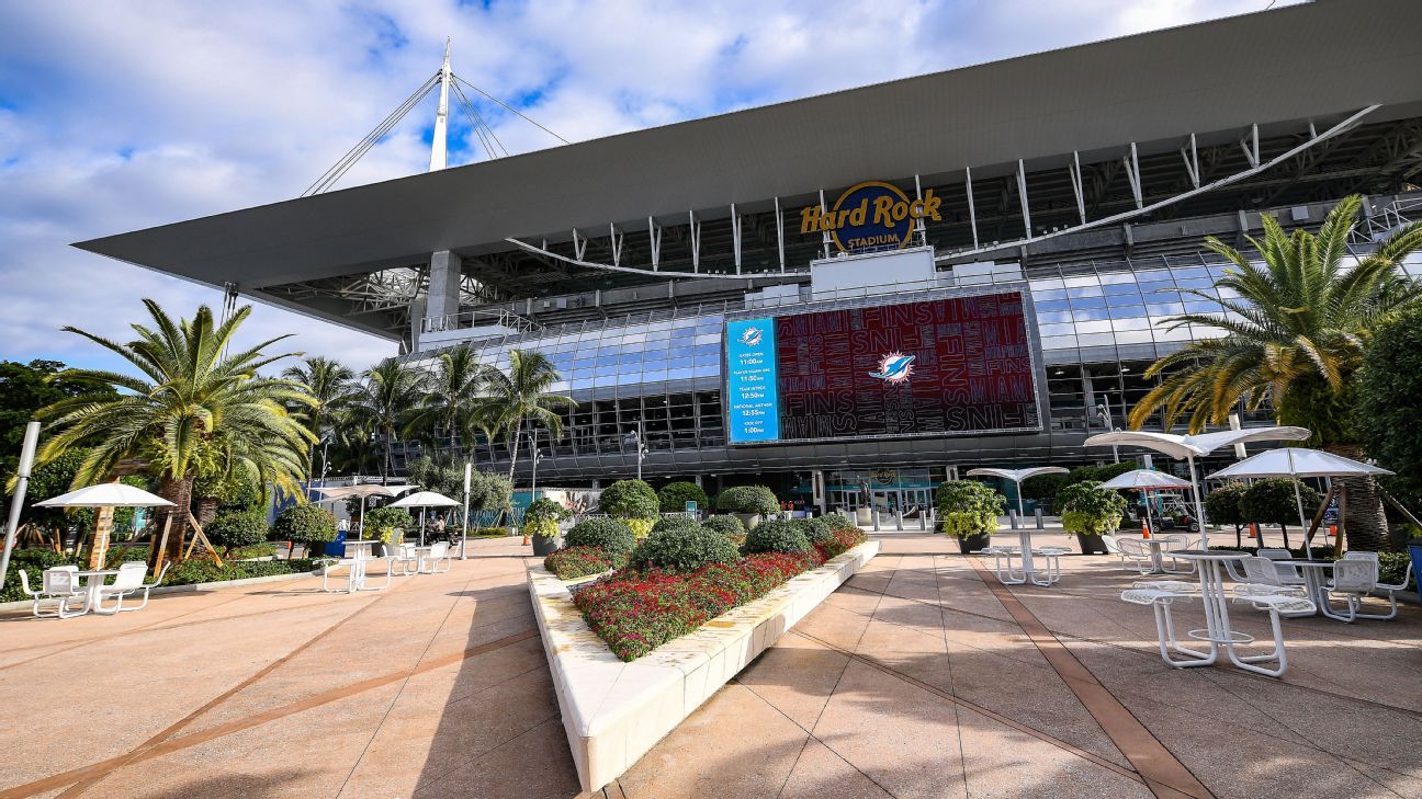 Dolphins Plan for 13,000 Fans Hard Rock Stadium for Home-Opener