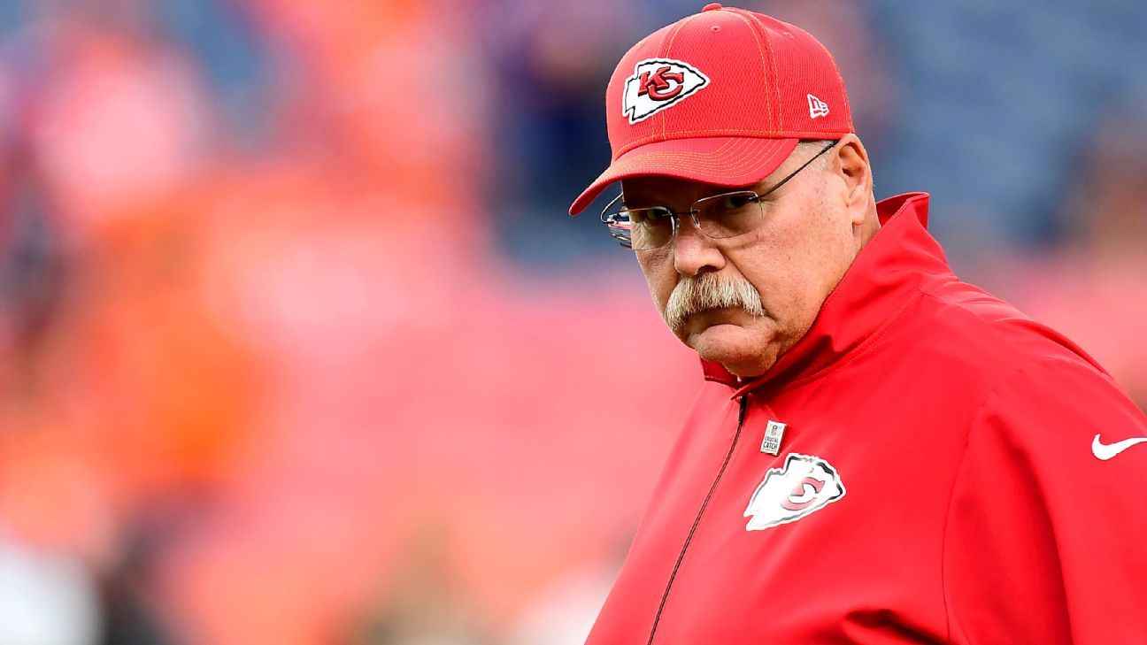 Chiefs coach Andy Reid on his 200th win: 'I'm old 