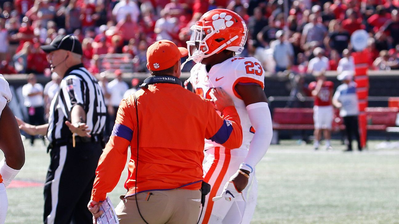 Andrew Booth Jr. Cornerback Clemson