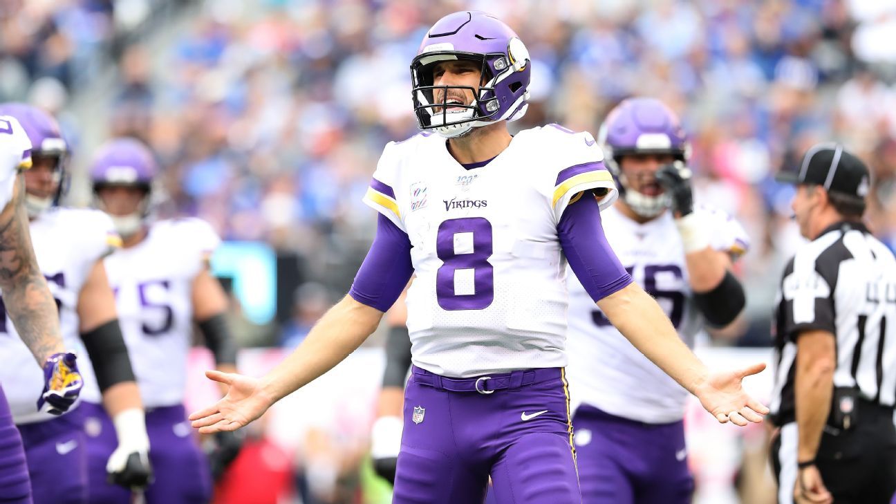 Cousins returns to Vikings quarterback room after quarantine