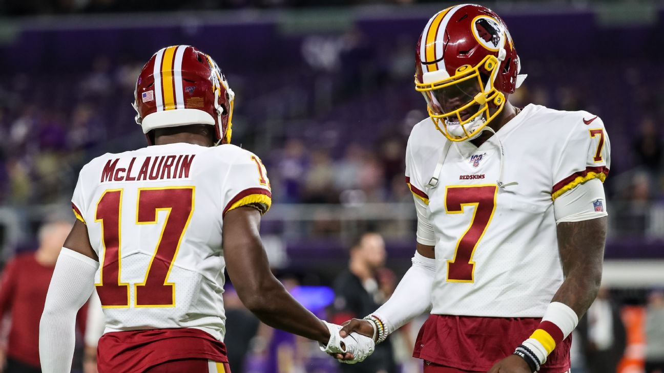 Dwayne Haskins Suggests New Name For Redskins - If Name Is Changed