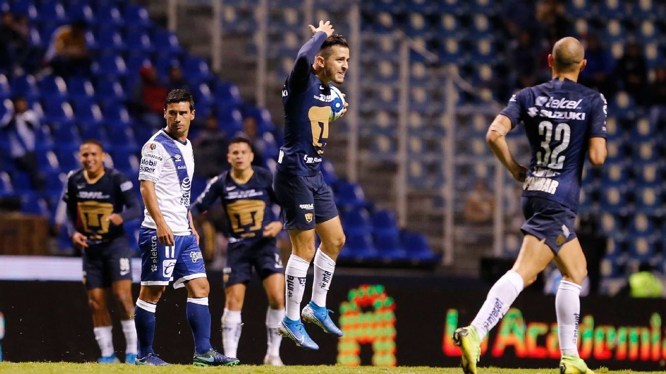 Puebla vs. Pumas UNAM Reporte del Partido 1 noviembre, 2019 ESPN