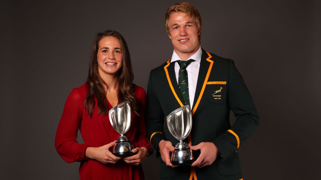 PieterSteph du Toit named World Rugby Player of the Year ESPN