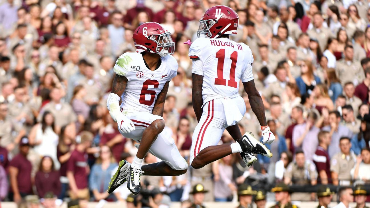 : Devonta Smith 2020 Heisman Autographed Alabama Speed