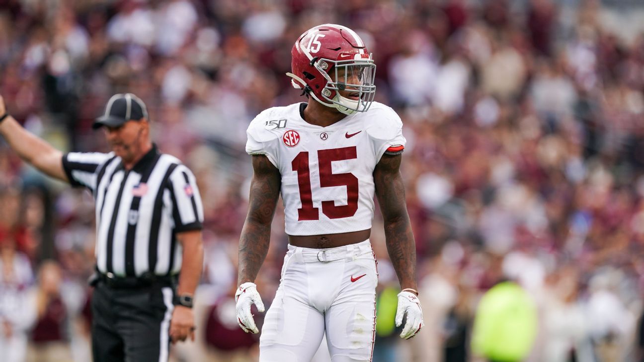 New York Giants select Alabama safety Xavier McKinney in NFL Draft