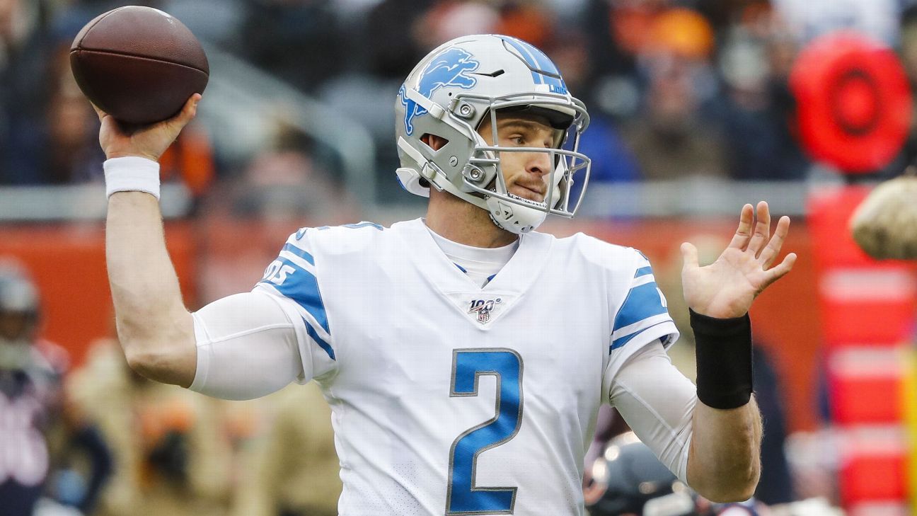 Detroit Lions sign quarterback Jeff Driskel, cut Josh Johnson