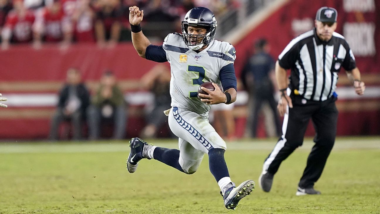 Seattle's Russell Wilson once again tops NFL merchandise sales; five other  Seahawks in top 50