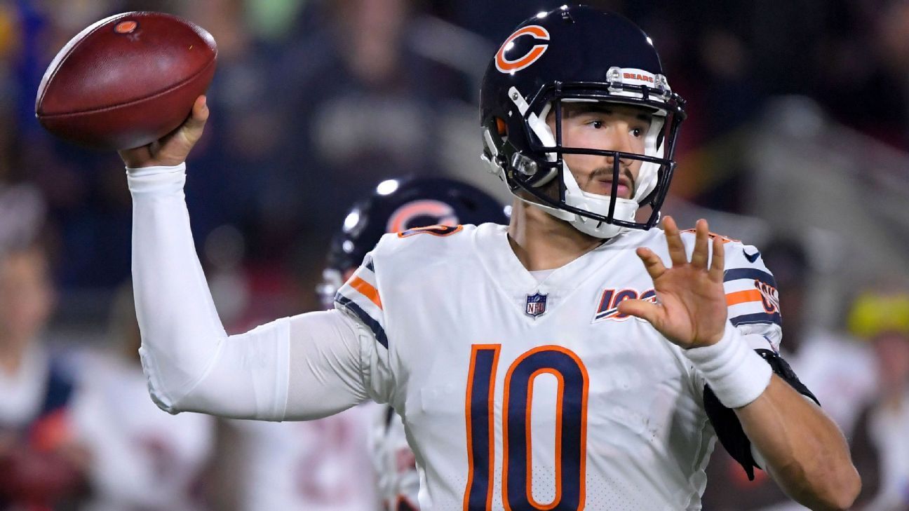 Bears rookie Mitchell Trubisky ready to take starting role