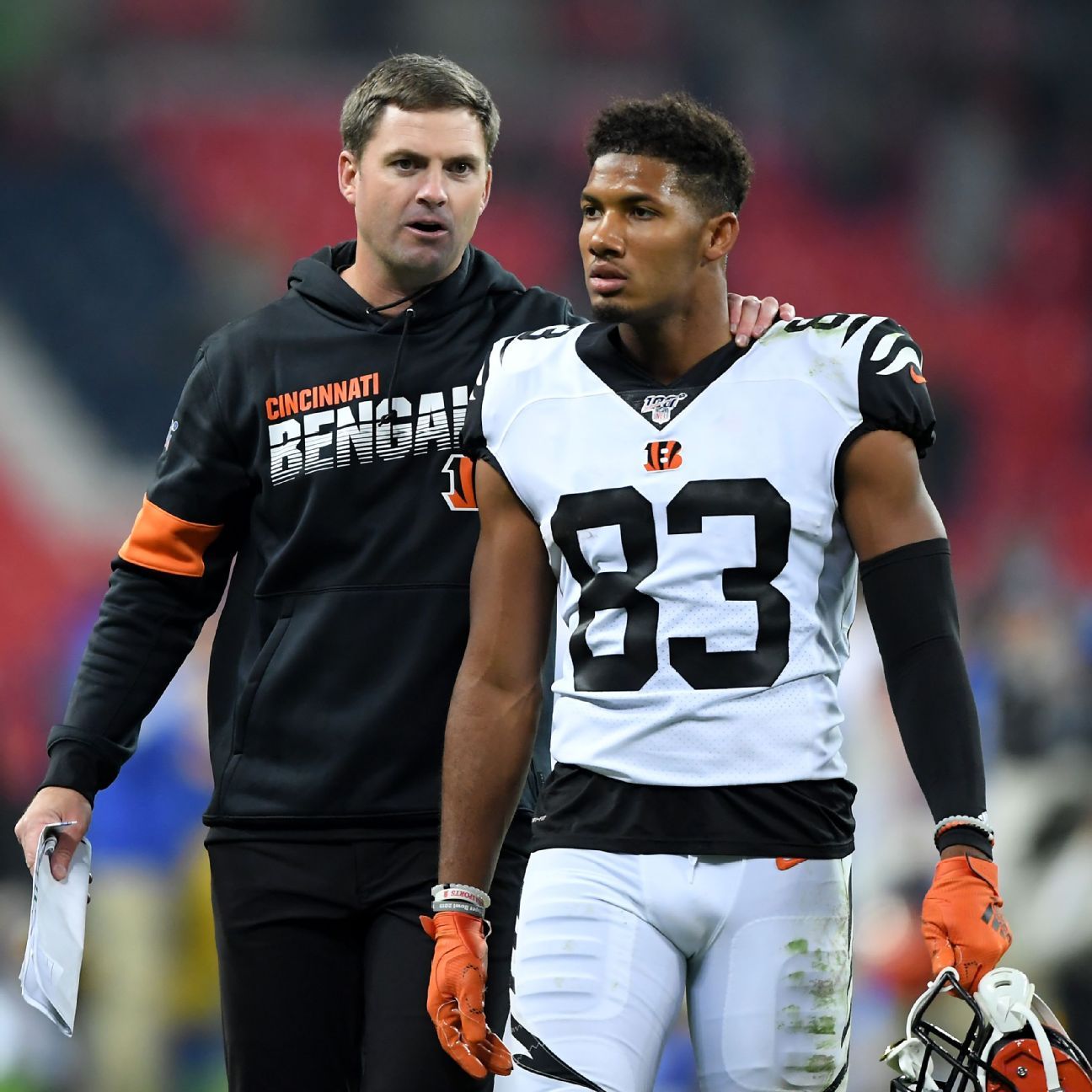 Cincinnati Bengals wide receiver Tyler Boyd (83) is seen during