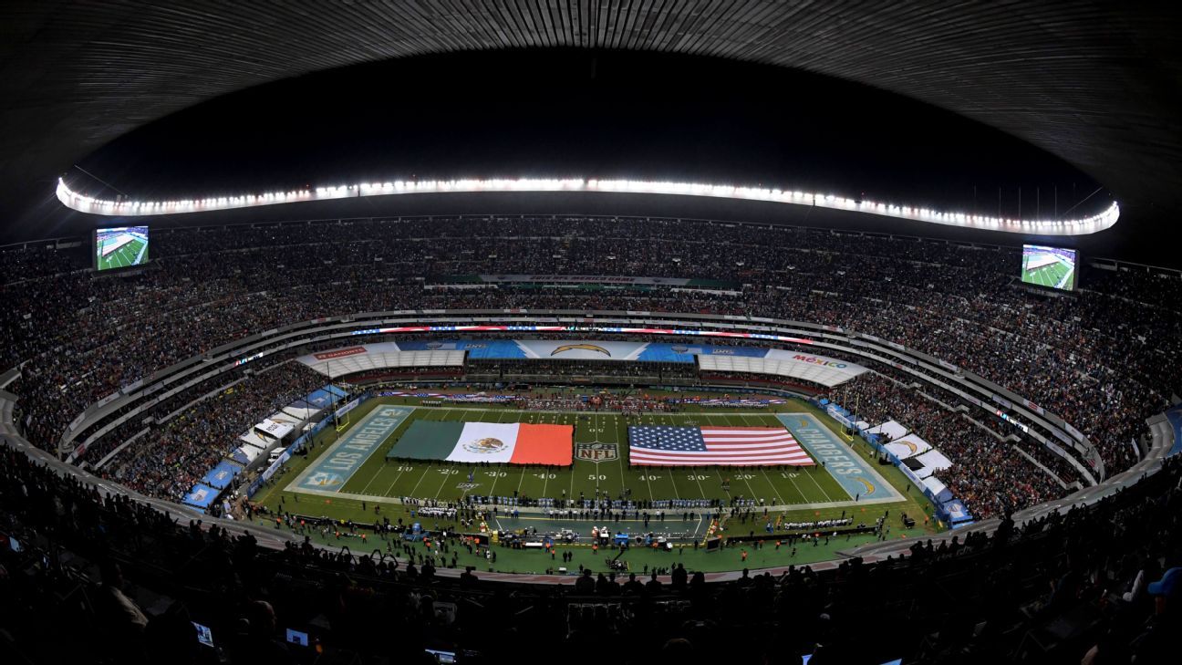 NFL to play games in Mexico City in 2020, 2021