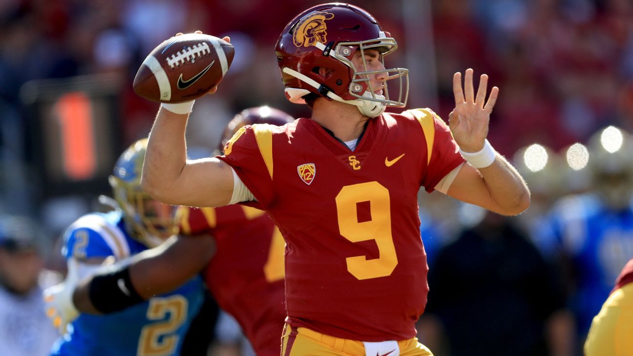 USC Trojans Football: Slovis, Jackson among top picks in CBS