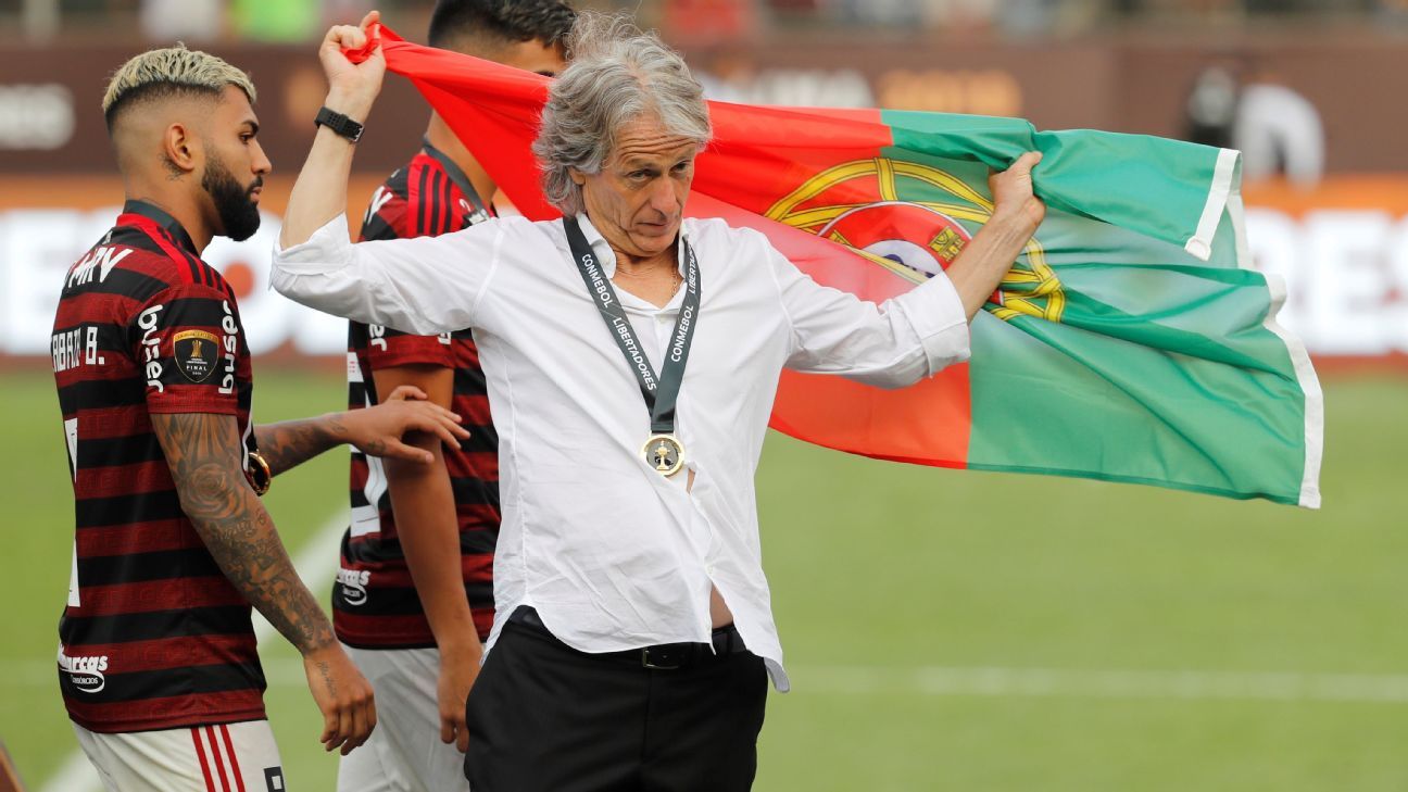 Jorge Jesus destaca título da Libertadores com Flamengo como o mais significativo da carreira