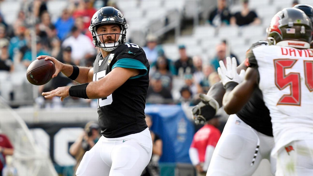 Nick Foles or Gardner Minshew? Jaguars' quarterback decision looms - ESPN -  Jacksonville Jaguars Blog- ESPN