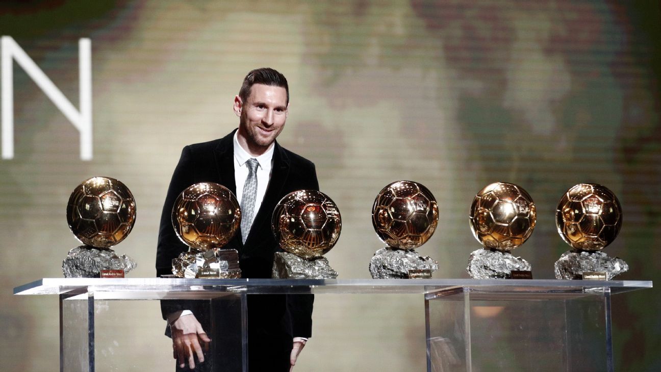 Lionel Messi es el ganador del Balón Oro 2019