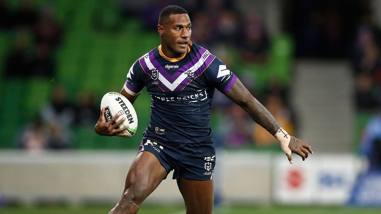 Melbourne Storm Star Suliasi Vunivalu Switching To Rugby In 2021 Espn 