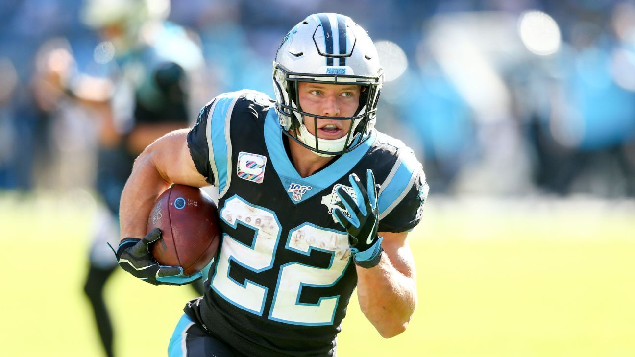 Carolina Panthers listening to trade offers on RB Christian McCaffrey