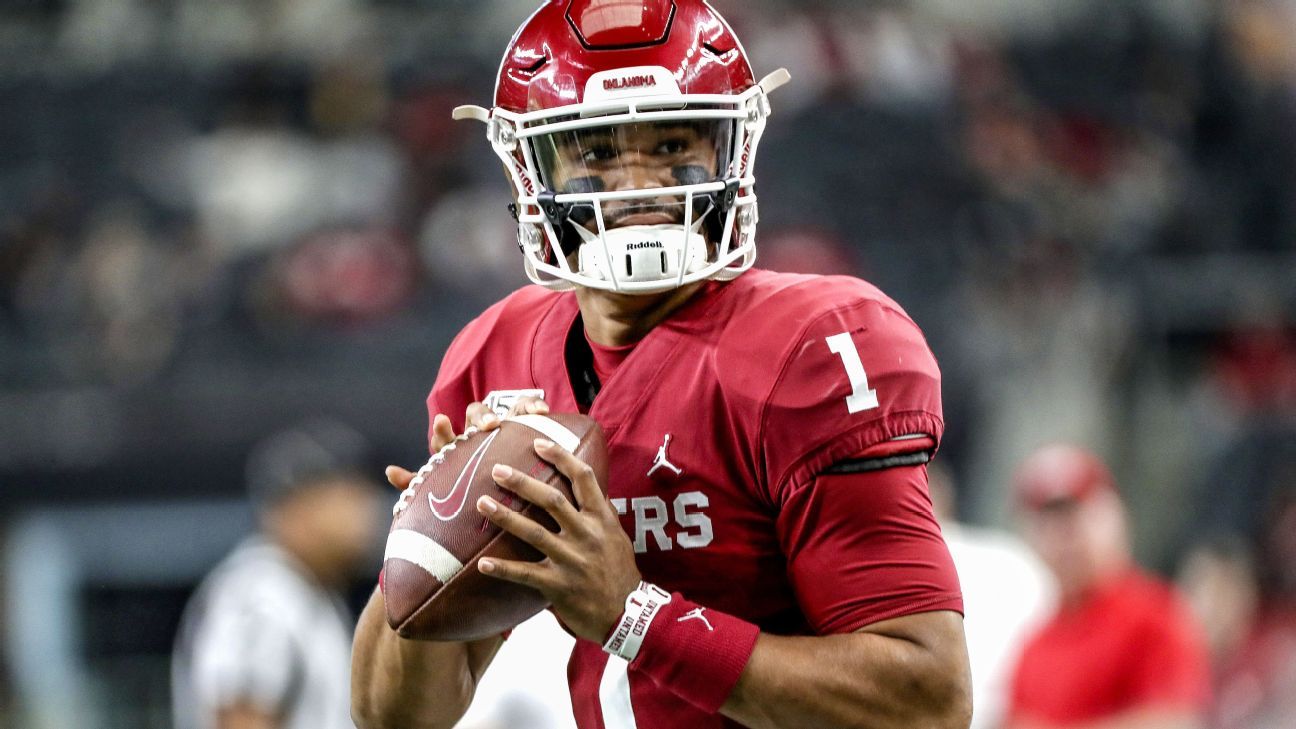 Jalen Hurts - 2019 - Football - University of Oklahoma