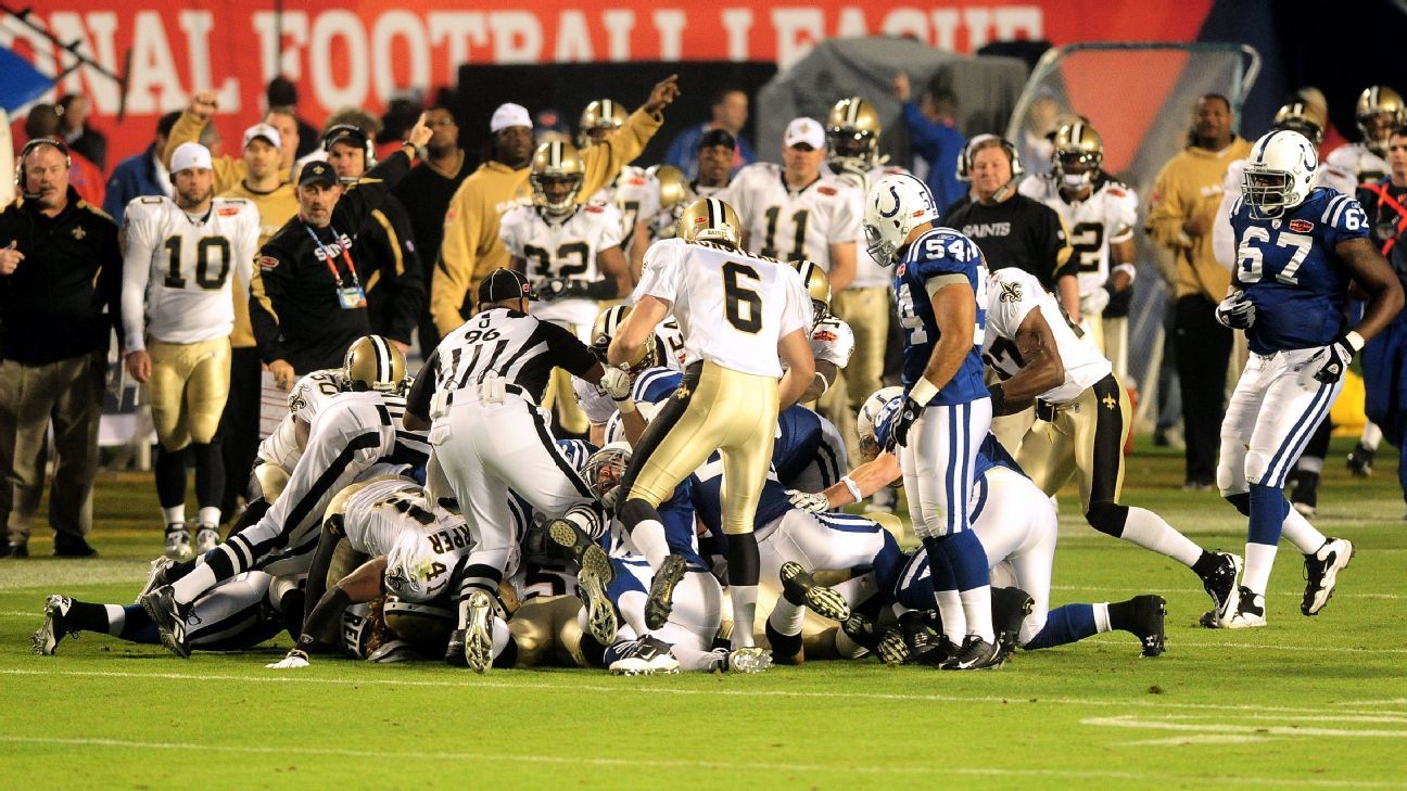 New Orleans Saints win Super Bowl XLIV, 31-17 over Indianapolis