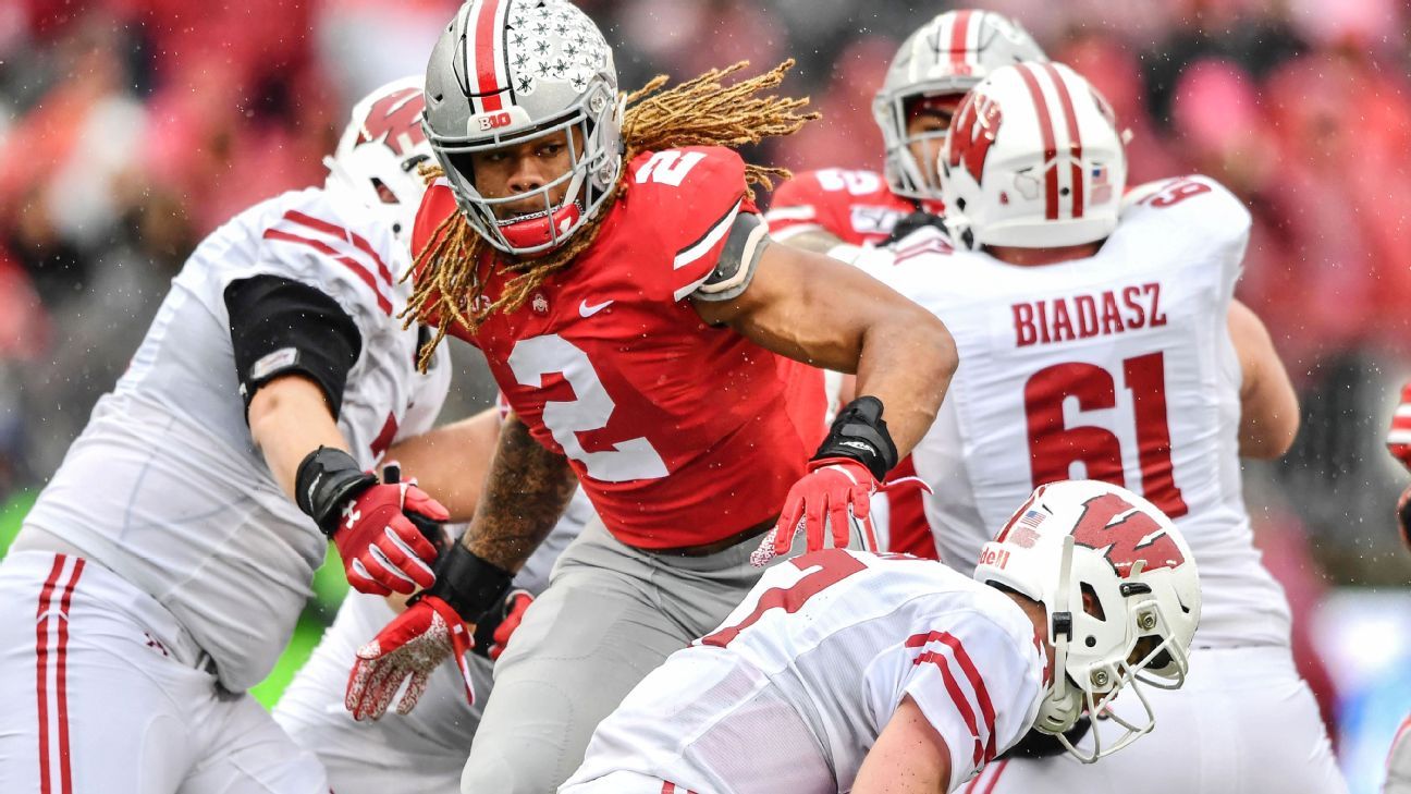 Redskins take Ohio State DE Chase Young, second pick overall