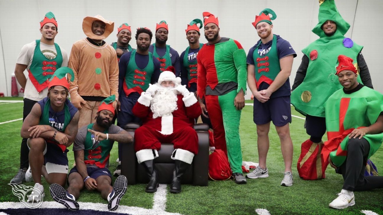 NFL players share the holiday spirit ESPN