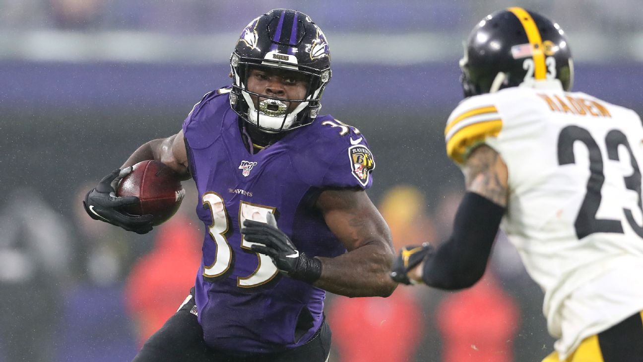 Ravens set record for rushing yards in a season ESPN