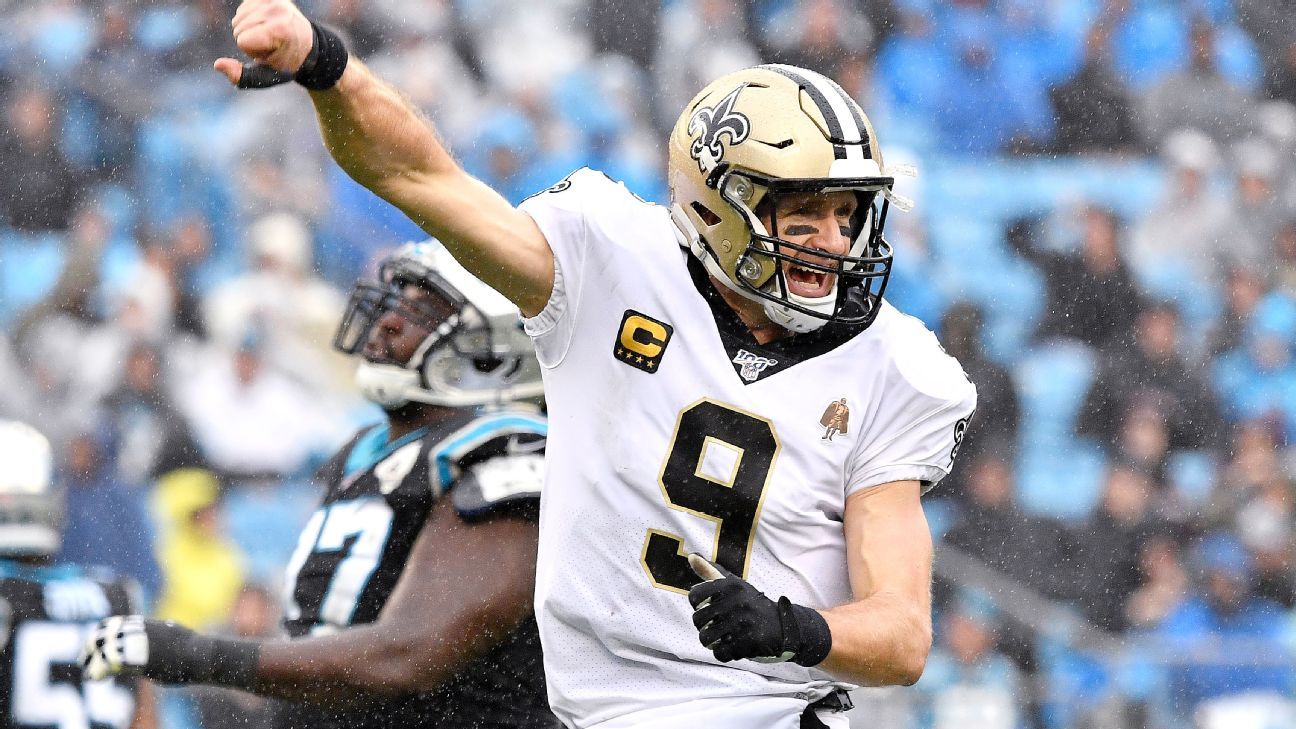 Saints take care of Panthers, 42-10