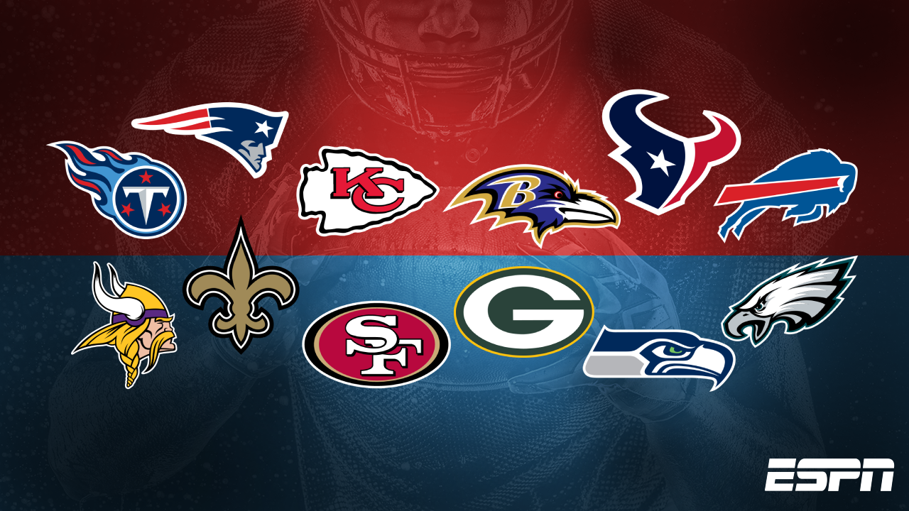 Veja como ficam os playoffs da NFL e os horários de cada jogo; ESPN