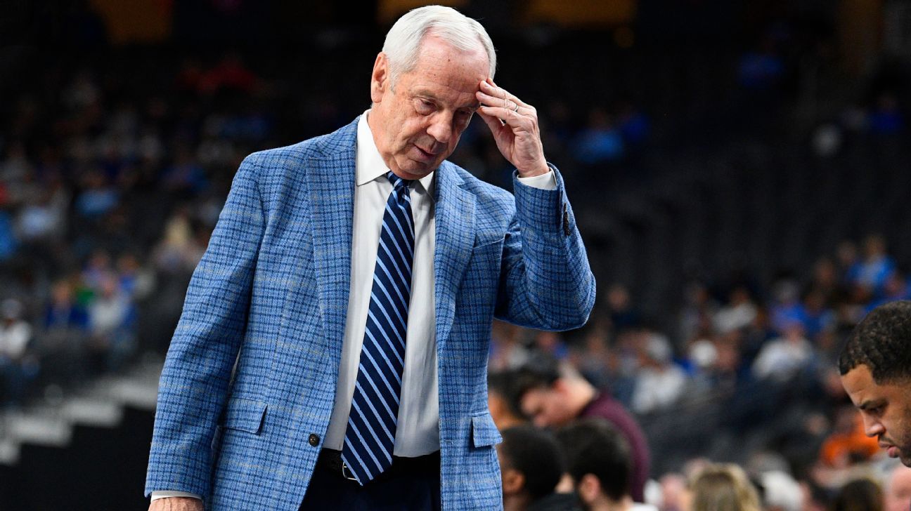The Unexpected Placement Roy Williams In The Athletics Top 25 College Basketball Coaches - 9xwpl90
