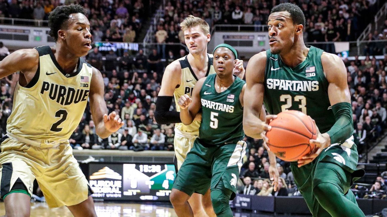 Michigan State's Xavier Tillman keeping name in NBA draft - ESPN