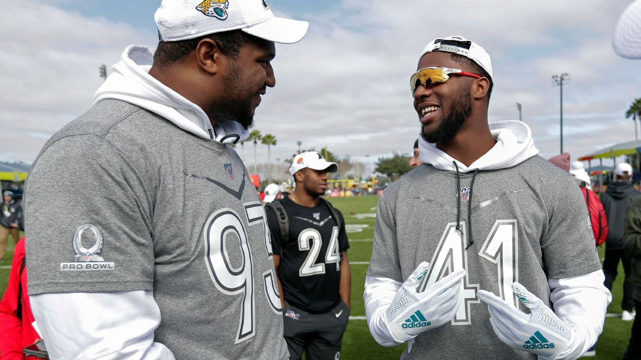 Jaguars linebacker Josh Allen follows lead of mentor Calais Campbell