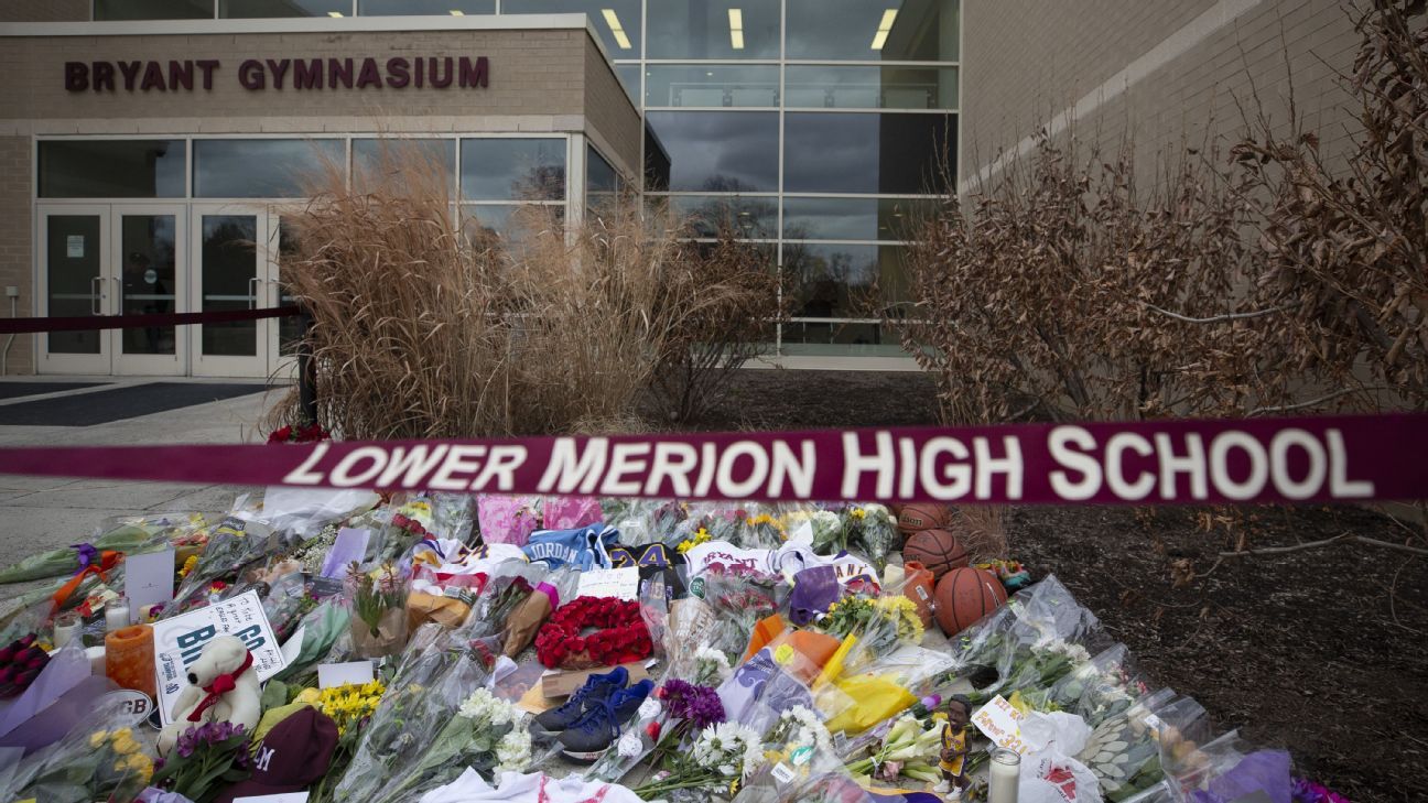 Kobe Bryant never-before-seen pictures from Lower Merion High School