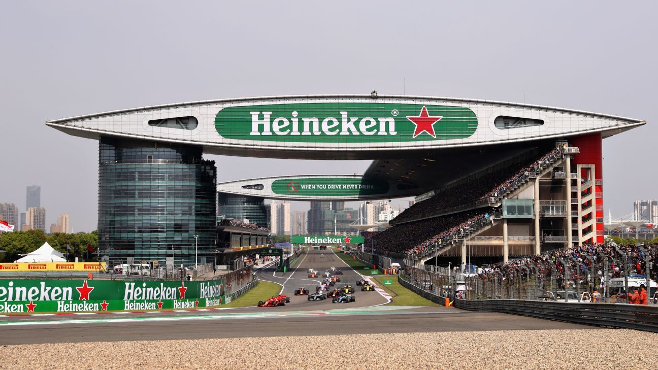 Formula One extends Chinese Grand Prix contract to 2025 ESPN