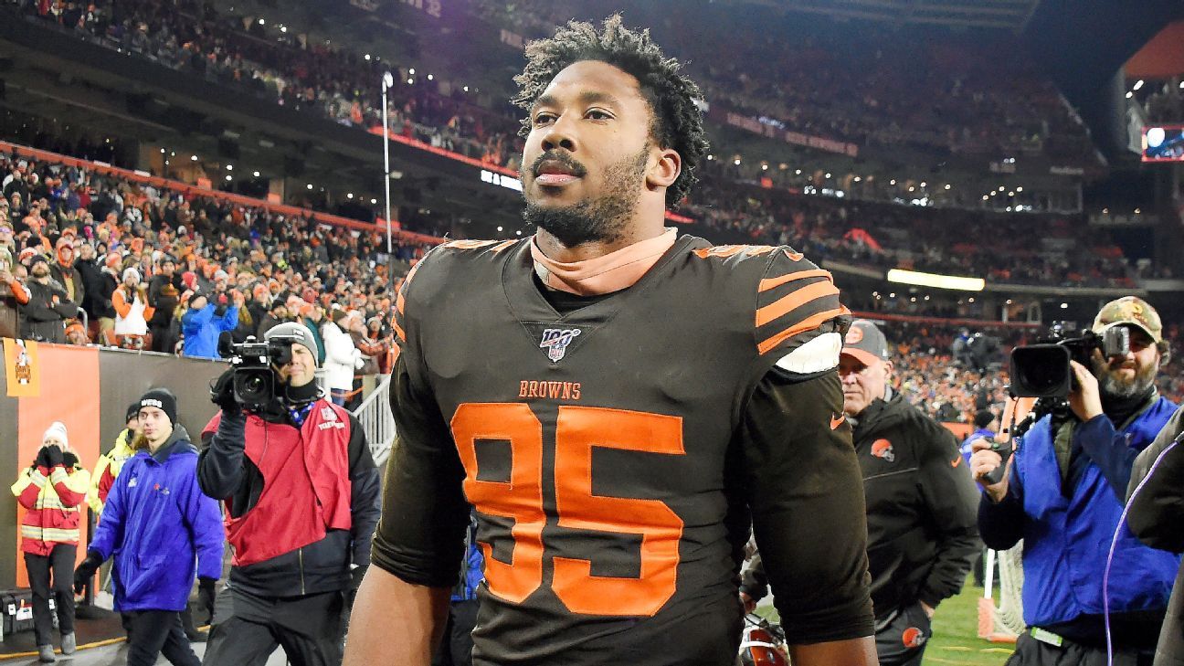 Myles Garrett - Cleveland Browns Defensive End - ESPN