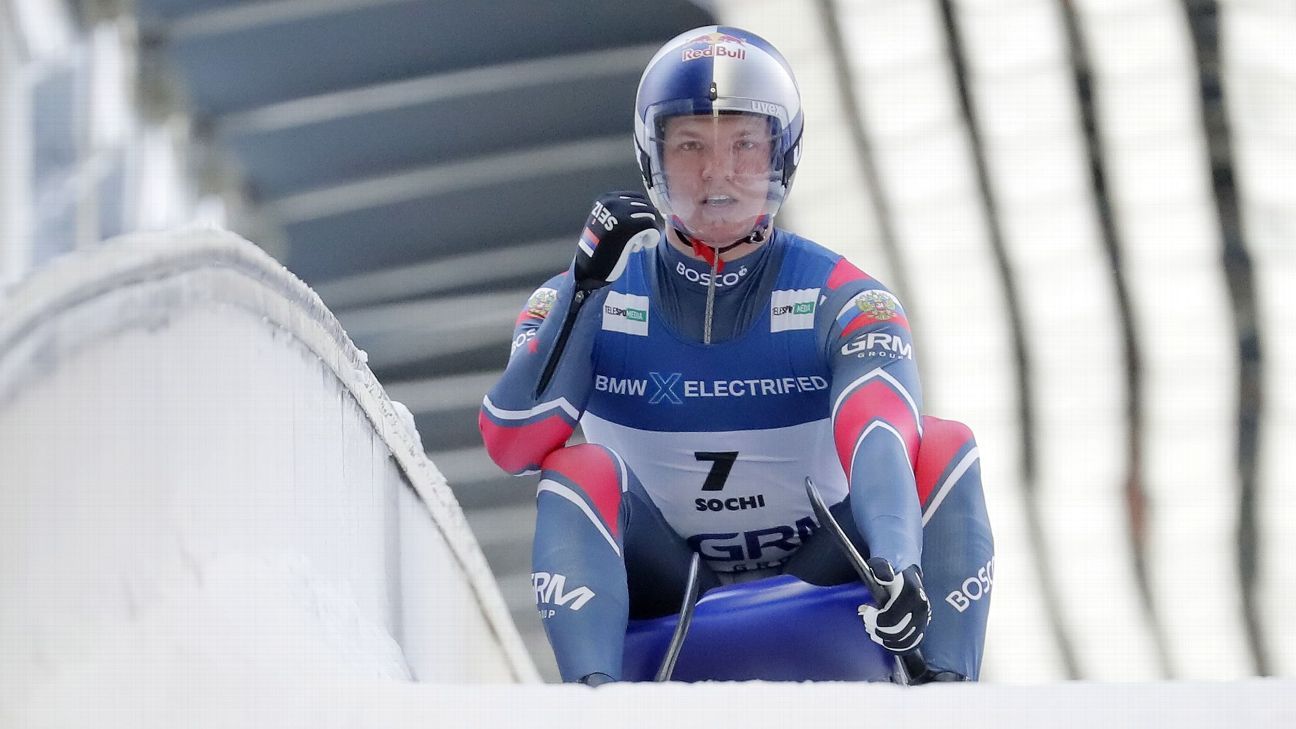 Russians banned from luge at 2026 Olympics