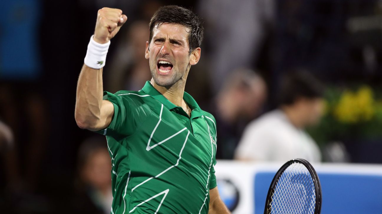 Novak Djokovic says he is excited to take part in Dubai's World Tennis  League