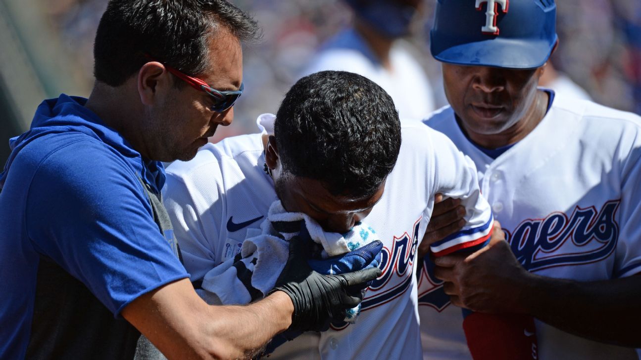 Calhoun 2 HRs, Pérez wins 7th straight as Rangers beat Mets - CBS